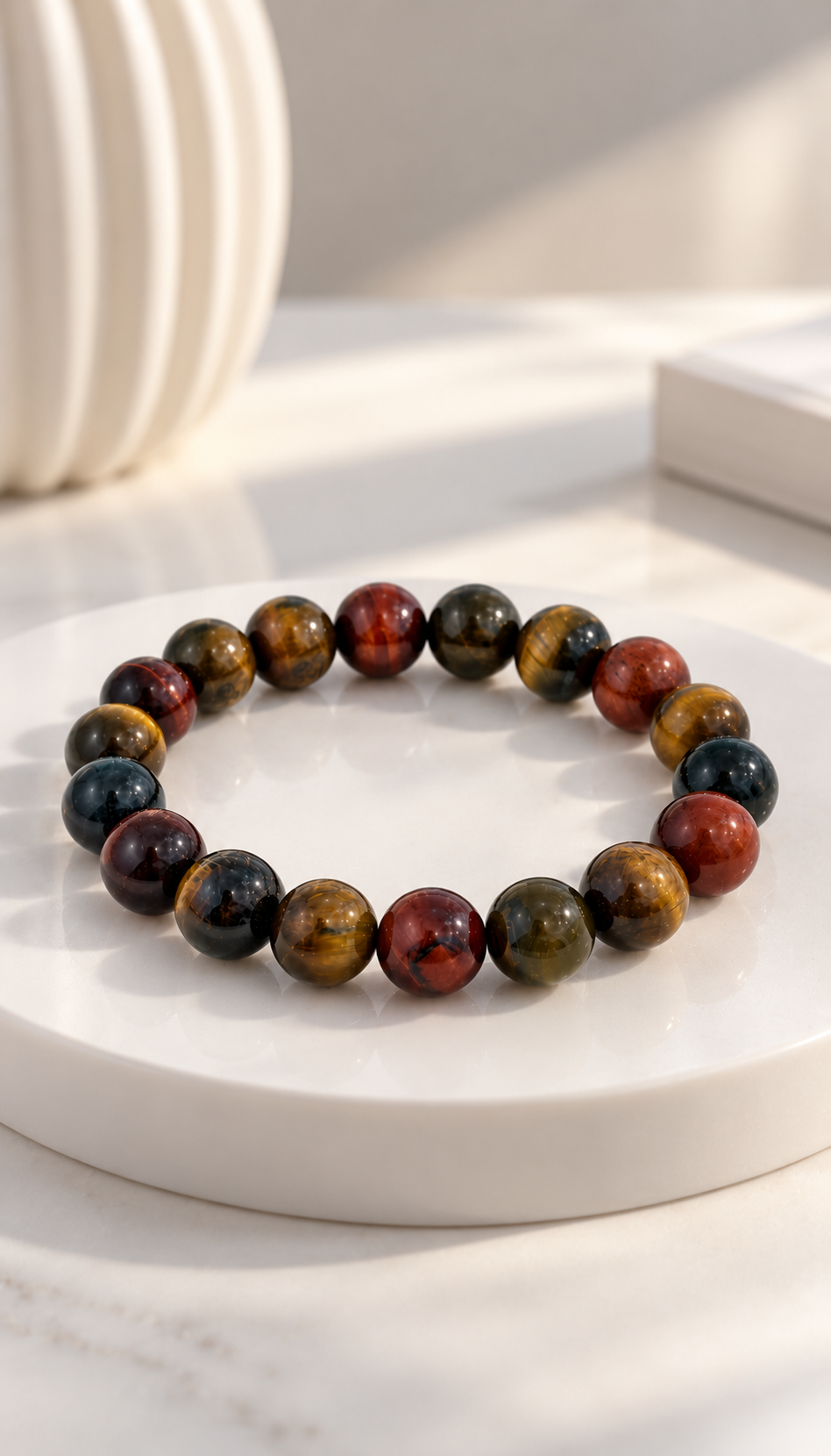 Rainbow tiger-eye